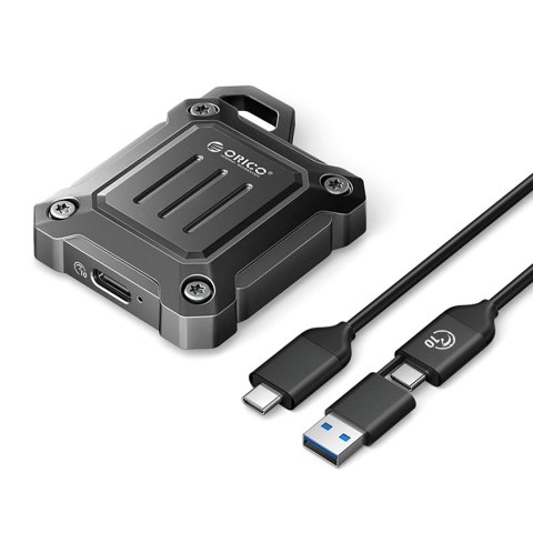 Kieszeń dyskowa wzmocniona Orico XAM2 M.2 2230 USB-C 3.2 taktyczna - czarna Kieszeń dyskowa wzmocniona Orico XAM2 M.2 2230 USB-C 3.2 taktyczna - czarna