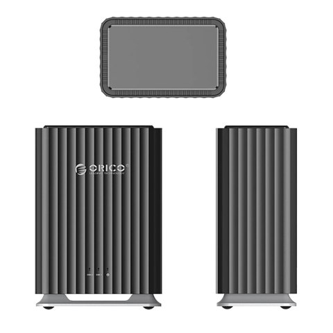 Obudowa Orico 9728C3 Dual-Big DAS Solution na 2 dyski 2,5" HDD/SSD / 3,5" HDD - czarna Obudowa Orico 9728C3 Dual-Big DAS Solution na 2 dyski 2,5" HDD/SSD / 3,5" HDD - czarna