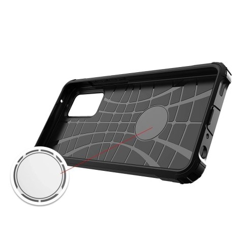 Pancerne hybrydowe etui Hybrid Armor pokrowiec na Samsung Galaxy A36 - niebieskie