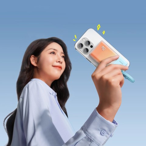 Powerbank Baseus Popsicle 5200mAh 20W z wbudowanym kablem Lightning (+ biały kabel Baseus Simple USB-C - USB-C 60W/20V/3A/30cm) Powerbank Baseus Popsicle 5200mAh 20W z wbudowanym kablem Lightning (+ biały kabel Baseus Simple USB-C - USB-C 60W/20V/3A/30cm)