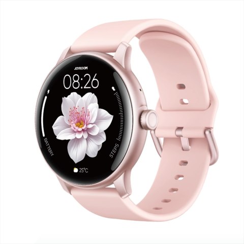 Smartwatch Joyroom Classis Series JR-FC1 z funkcją odbierania połączeń / ochroną IP68 - różowy Smartwatch Joyroom Classis Series JR-FC1 z funkcją odbierania połączeń / ochroną IP68 - różowy