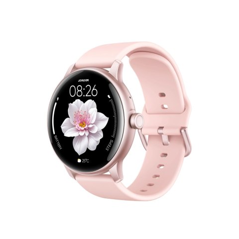 Smartwatch Joyroom Classis Series JR-FC1 z funkcją odbierania połączeń / ochroną IP68 - różowy Smartwatch Joyroom Classis Series JR-FC1 z funkcją odbierania połączeń / ochroną IP68 - różowy