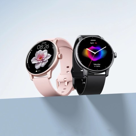 Smartwatch Joyroom Classis Series JR-FC1 z funkcją odbierania połączeń / ochroną IP68 - różowy Smartwatch Joyroom Classis Series JR-FC1 z funkcją odbierania połączeń / ochroną IP68 - różowy