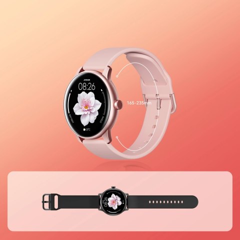 Smartwatch Joyroom Classis Series JR-FC1 z funkcją odbierania połączeń / ochroną IP68 - różowy Smartwatch Joyroom Classis Series JR-FC1 z funkcją odbierania połączeń / ochroną IP68 - różowy