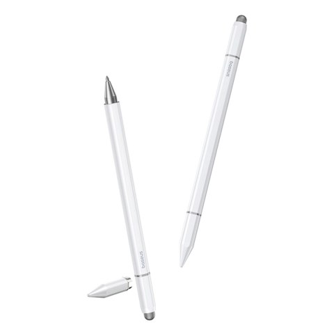 Stylus Baseus Smooth Writing III 3w1 rysik pasywny - wersja magnetyczna - biały Stylus Baseus Smooth Writing III 3w1 rysik pasywny - wersja magnetyczna - biały