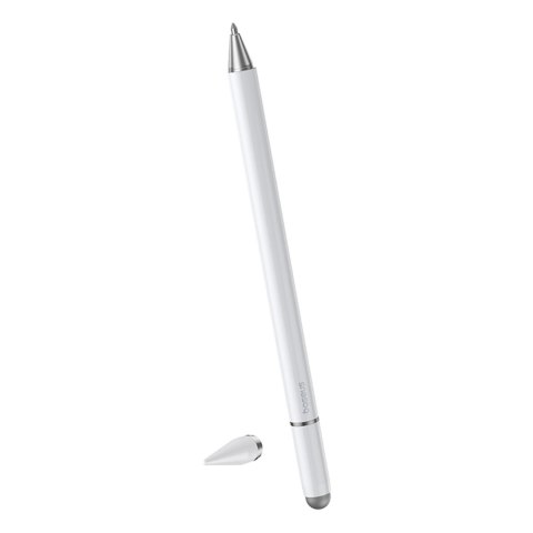 Stylus Baseus Smooth Writing III 3w1 rysik pasywny - wersja niemagnetyczna - biały Stylus Baseus Smooth Writing III 3w1 rysik pasywny - wersja niemagnetyczna - biały