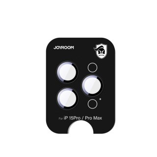 Szkło ochronne Joyroom JR-MFY0244 na obiektywy iPhone 15 Pro/15 Pro Max - grafitowe