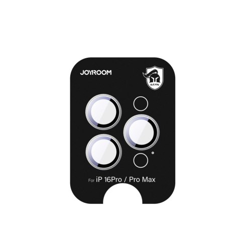 Szkło ochronne Joyroom JR-MFY0261 na obiektywy iPhone 16 Pro/16 Pro Max - srebrne Szkło ochronne Joyroom JR-MFY0261 na obiektywy iPhone 16 Pro/16 Pro Max - srebrne