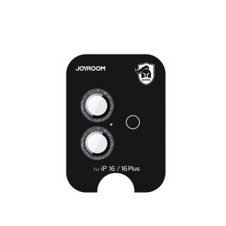 Szkło ochronne Joyroom JR-MSF0298 na obiektywy iPhone 16/16 Plus - czarne