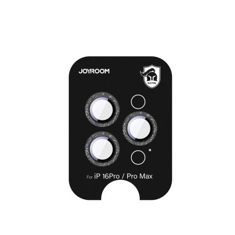 Szkło ochronne Joyroom JR-MSF0303 na obiektywy iPhone 16 Pro/16 Pro Max - czarne Szkło ochronne Joyroom JR-MSF0303 na obiektywy iPhone 16 Pro/16 Pro Max - czarne