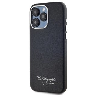 Etui Karl Lagerfeld Hotel RSG na iPhone 15 Pro Max - czarne