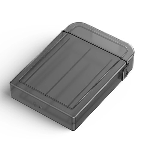Etui ochronne Orico PPH-25 pudełko na dysk 2,5" - półprzezroczyste, szare Etui ochronne Orico PPH-25 pudełko na dysk 2,5" - półprzezroczyste, szare