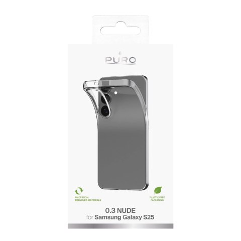 Etui silikonowe Puro 03 Nude do Samsung Galaxy S25 - przezroczyste Etui silikonowe Puro 03 Nude do Samsung Galaxy S25 - przezroczyste