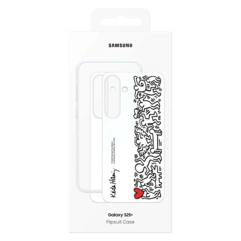 Etui silikonowe Samsung Flipsuit Case EF-MS936CWEGWW do Samsung Galaxy S25+ - białe Etui silikonowe Samsung Flipsuit Case EF-MS936CWEGWW do Samsung Galaxy S25+ - białe