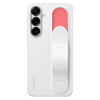 Etui silikonowe Samsung Standing Grip Case EF-GS931CWEGWW z uchwytem / podstawką do Samsung Galaxy S25 - białe