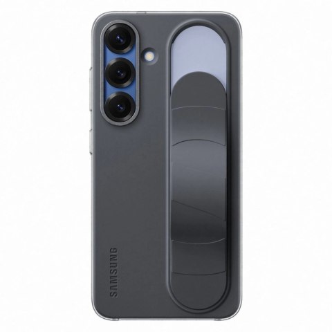Etui silikonowe Samsung Standing Grip Case EF-GS936CBEGWW z uchwytem / podstawką do Samsung Galaxy S25+ - czarne Etui silikonowe Samsung Standing Grip Case EF-GS936CBEGWW z uchwytem / podstawką do Samsung Galaxy S25+ - czarne
