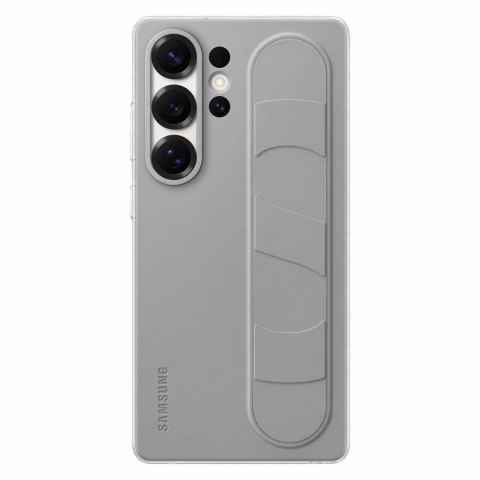 Etui silikonowe Samsung Standing Grip Case EF-GS938CJEGWW z uchwytem / podstawką do Samsung Galaxy S25 Ultra - szare Etui silikonowe Samsung Standing Grip Case EF-GS938CJEGWW z uchwytem / podstawką do Samsung Galaxy S25 Ultra - szare