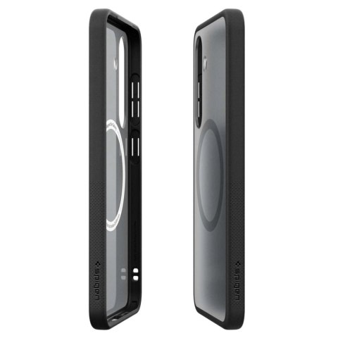 Etui silikonowe Spigen Capella GP-FPS931PGBJW z ringiem magnetycznym MagFit do Samsung Galaxy S25 - czarne Etui silikonowe Spigen Capella GP-FPS931PGBJW z ringiem magnetycznym MagFit do Samsung Galaxy S25 - czarne