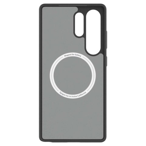 Etui silikonowe Spigen Capella GP-FPS938PGBJW z ringiem magnetycznym MagFit do Samsung Galaxy S25 Ultra - czarne