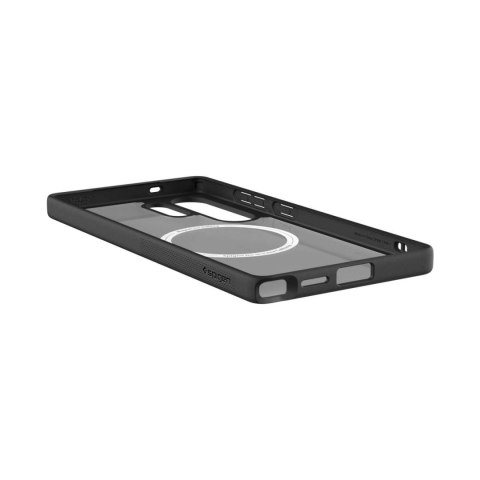 Etui silikonowe Spigen Capella GP-FPS938PGBJW z ringiem magnetycznym MagFit do Samsung Galaxy S25 Ultra - czarne