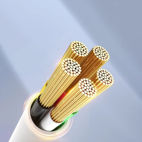Kabel Orico CDX 100W 5A Power Delivery USB-C - USB-C 1m - biały Kabel Orico CDX 100W 5A Power Delivery USB-C - USB-C 1m - biały