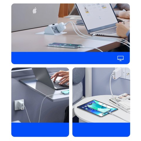 Kabel Orico CDX 60W 3A Power Delivery USB-C - USB-C 1m - biały Kabel Orico CDX 60W 3A Power Delivery USB-C - USB-C 1m - biały