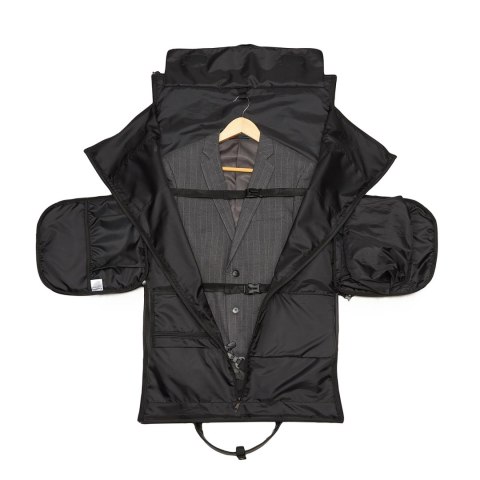 Torba podróżna Wozinsky Premium na garnitur z kieszenią na mokre rzeczy (50 l) - czarna Torba podróżna Wozinsky Premium na garnitur z kieszenią na mokre rzeczy (50 l) - czarna