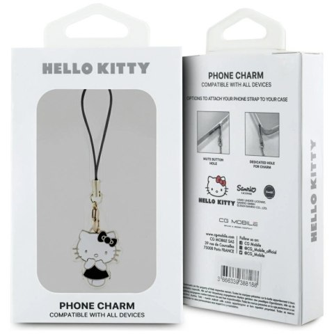 Zawieszka Hello Kitty Charm Kitty Cute - czarna Zawieszka Hello Kitty Charm Kitty Cute - czarna