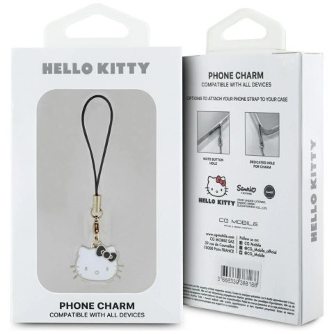 Zawieszka Hello Kitty Charm Kitty Head - czarna Zawieszka Hello Kitty Charm Kitty Head - czarna