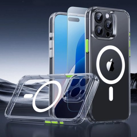 Etui ESR Classic Pro Set Halolock MagSafe na iPhone 16 Pro Max - przezroczyste Etui ESR Classic Pro Set Halolock MagSafe na iPhone 16 Pro Max - przezroczyste