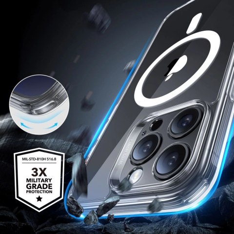 Etui ESR Classic Pro Set Halolock MagSafe na iPhone 16 Pro Max - przezroczyste Etui ESR Classic Pro Set Halolock MagSafe na iPhone 16 Pro Max - przezroczyste