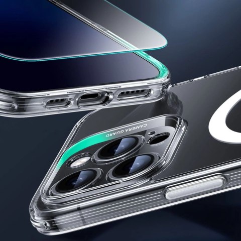 Etui ESR Classic Pro Set Halolock MagSafe na iPhone 16 Pro Max - przezroczyste Etui ESR Classic Pro Set Halolock MagSafe na iPhone 16 Pro Max - przezroczyste