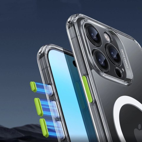 Etui ESR Classic Pro Set Halolock MagSafe na iPhone 16 Pro Max - przezroczyste Etui ESR Classic Pro Set Halolock MagSafe na iPhone 16 Pro Max - przezroczyste