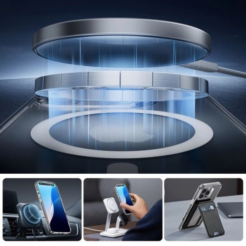Etui ESR Classic Pro Set Halolock MagSafe na iPhone 16 Pro - przezroczyste Etui ESR Classic Pro Set Halolock MagSafe na iPhone 16 Pro - przezroczyste