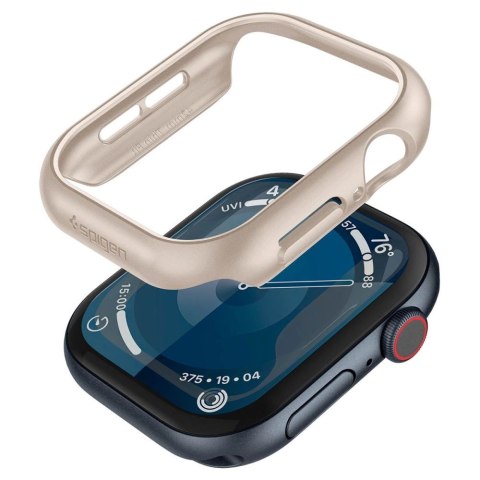 Etui Spigen Thin Fit na Apple Watch 10 42 mm - beżowe Etui Spigen Thin Fit na Apple Watch 10 42 mm - beżowe