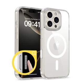 Etui Tech-Protect Flexair Hybrid CC Magsafe na iPhone 16 Pro - przezroczyste