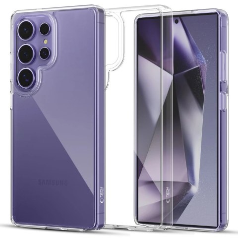 Etui Tech-Protect Flexair Hybrid na Samsung Galaxy S25 Ultra - przezroczyste