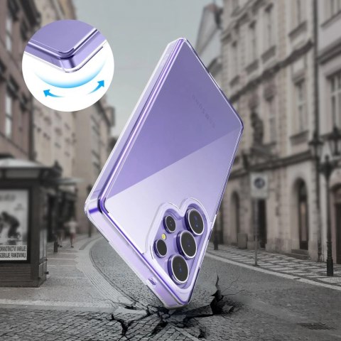 Etui Tech-Protect Flexair Hybrid na Samsung Galaxy S25 Ultra - przezroczyste