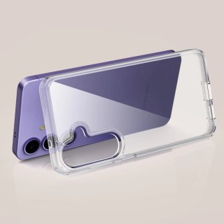 Etui Tech-Protect Flexair Hybrid na Samsung Galaxy S25 - przezroczyste