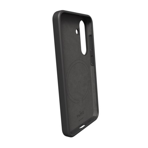 Etui silikonowe Puro Icon Mag z MagSafe do Samsung Galaxy S25+ - czarne Etui silikonowe Puro Icon Mag z MagSafe do Samsung Galaxy S25+ - czarne