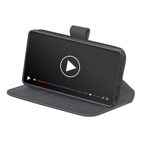 Etui z ekoskóry Puro Booklet Case z klapką i portfelem do Samsung Galaxy S25 Ultra - czarne