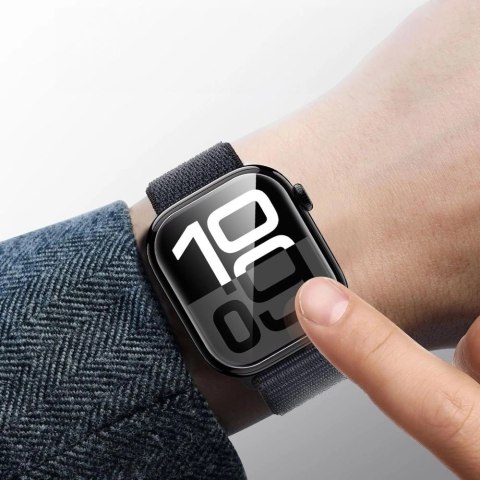 Folia hydrożelowa Tech-Protect Supreme Set 2-pack na Apple Watch 10 46 mm - przezroczysta Folia hydrożelowa Tech-Protect Supreme Set 2-pack na Apple Watch 10 46 mm - przezroczysta