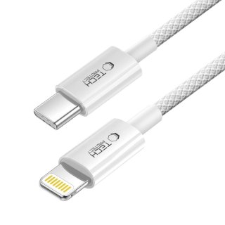 Kabel Tech-Protect UltraBoost USB-C / Lightning PD27W/3A 200 cm - szary