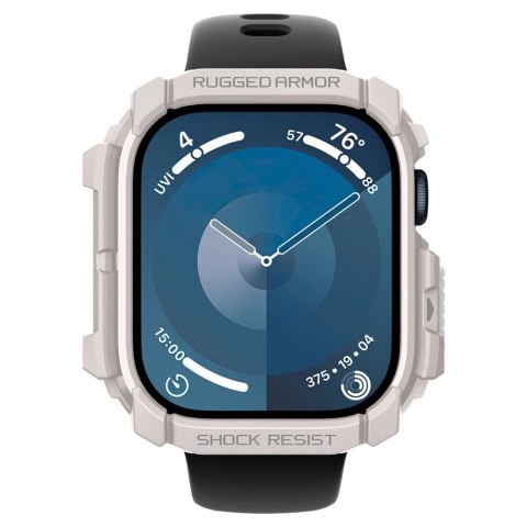 Pasek Spigen Rugged Armor na Apple Watch 10 46mm - beżowy Pasek Spigen Rugged Armor na Apple Watch 10 46mm - beżowy