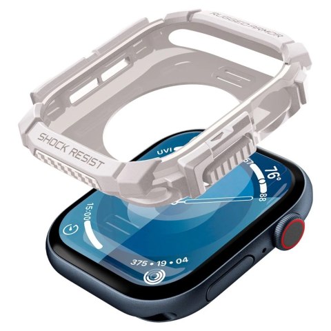 Pasek Spigen Rugged Armor na Apple Watch 10 46mm - beżowy Pasek Spigen Rugged Armor na Apple Watch 10 46mm - beżowy