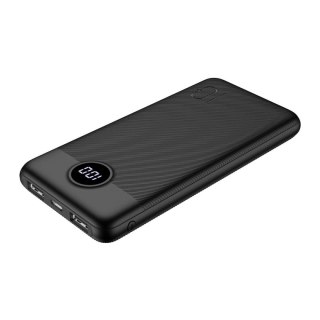 Powerbank Veger L10S (W1105PD) 10000mAh 20W 2A PD QC3.0 - czarny