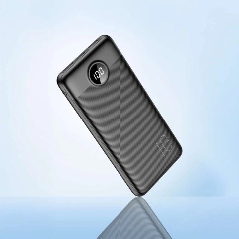 Powerbank Veger L10S (W1105PD) 10000mAh 20W 2A PD QC3.0 - czarny Powerbank Veger L10S (W1105PD) 10000mAh 20W 2A PD QC3.0 - czarny