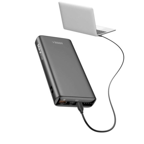 Powerbank Veger T100 W2032C-100 20000mAh 100W 5A PD QC3.0 - czarny Powerbank Veger T100 W2032C-100 20000mAh 100W 5A PD QC3.0 - czarny