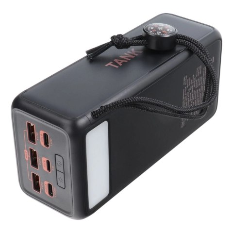 Powerbank Veger Tank Boost W5001C 56000mAh 130W 5A PD QC3.0 - czarny