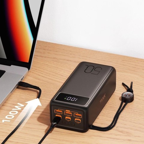 Powerbank Veger Tank Boost W5001C 56000mAh 130W 5A PD QC3.0 - czarny